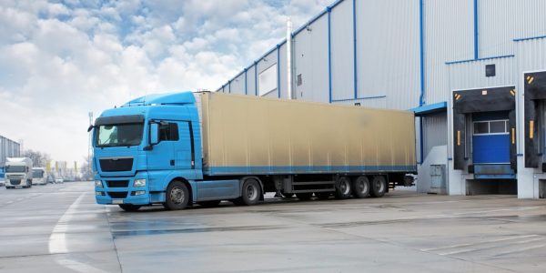 Van mockup isolated concept, Truck mock up